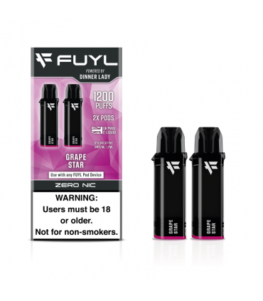 VAPE RECARGABLE GRAPE STAR FUYL 1200 FUYL