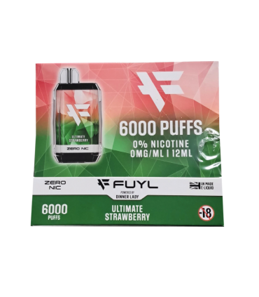 VAPE ULTIMATE STRAWBERRY 6000 PUFFS FUYL