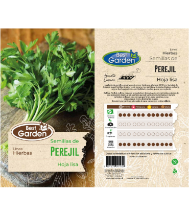 BEST GARDEN SEMILLA PEREJIL 5GRS 5UDS
