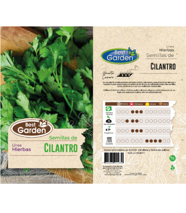 BEST GARDEN SEMILLA CILANTRO 5GRS 5UDS