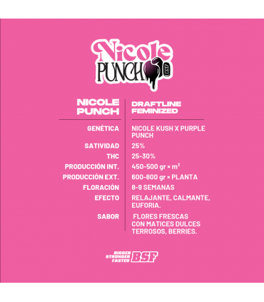 NICOLE PUNCH 2UDS BSF SEEDS