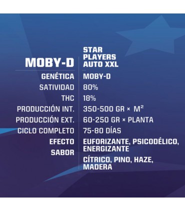 MOBY-D XXL AUTO 2 UDS BSF SEEDS