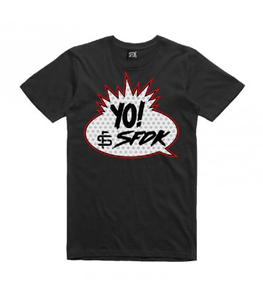 POLERA NEGRA YO! TALLA S 1UD SFDK