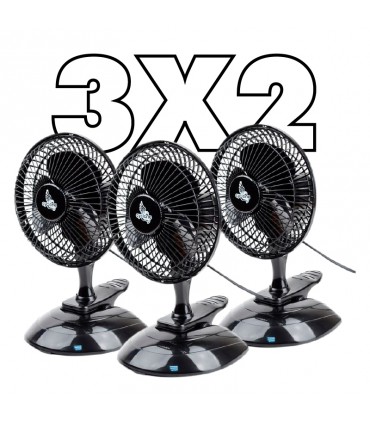VENTILADOR DE PINZA 15CM CYCLONE 3X2