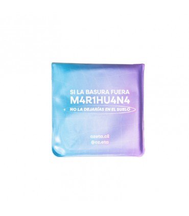 OZETA CENICERO PORTATIL CELESTE