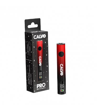 BATERIA 510 LED RED BLACK CALVO GLASS