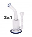BONG PYREX HONEY BASE GRUESA 26CM 710 LABS 2X1