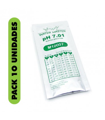 LIQUIDO CALIBRACION PH 7.01 20ML WATER MASTER 10UD