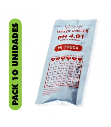 LIQUIDO CALIBRACION PH 4.01 20ML WATER MASTER 10UD