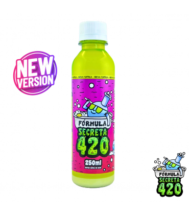 LIMPIADOR BONG MANZANA 250ML FORMULA SECRETA 420