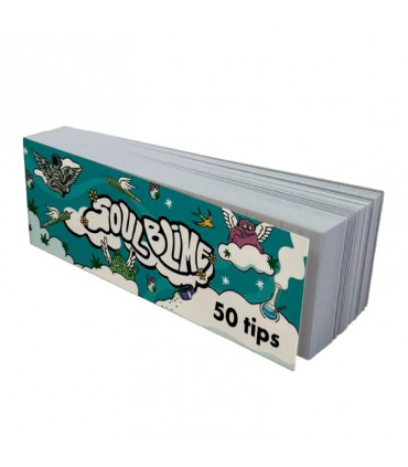 SOULBLIME TIPS FILTRO DE CARTON CELESTE 25UDS