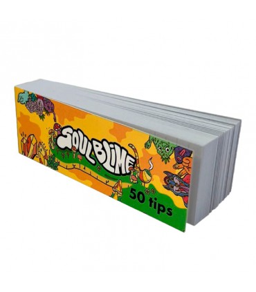 SOULBLIME TIPS FILTRO DE CARTON AMARILLO 25UDS