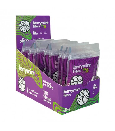 SOULBLIME FILTRO SLIM BERRIES 10UDS