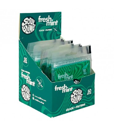 SOULBLIME FILTRO SLIM MENTA CLICK 10UDS