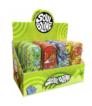 SOULBLIME CONTENEDOR 13 X 4 CM 12UDS