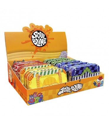 SOULBLIME CONTENEDOR TAPA BISAGRA 10 X 6CM 12UDS
