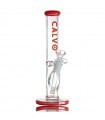 STRAIGHT TUBE AMERICAN RED CALVO GLASS