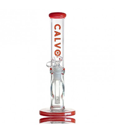 STRAIGHT TUBE AMERICAN RED CALVO GLASS