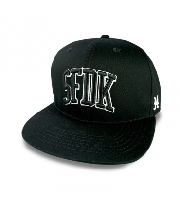 GORRA NEGRA VISERA PLANA PLAYER 1UD SFDK