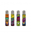 ENCENDEDORES CLIPPER CYBERPUNK ANIMALS 24UDS