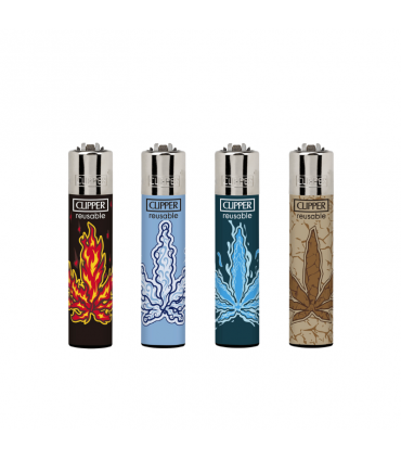 ENCENDEDORES CLIPPER WEEDELEMENTS 24UDS