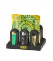 ENCENDEDORES CLIPPER METALICO WEED MANDALA 4 24UDS