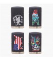 CLASSIC RUBBER WILD & FREE LIGHTER 4 DISEÑOS SPECI