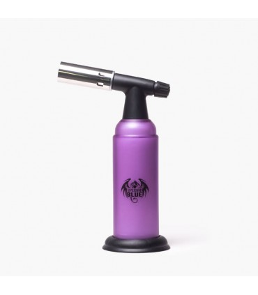 SOPLETE MONSTER PRO DOBLE LLAMA COLOR PURPLE + TOO