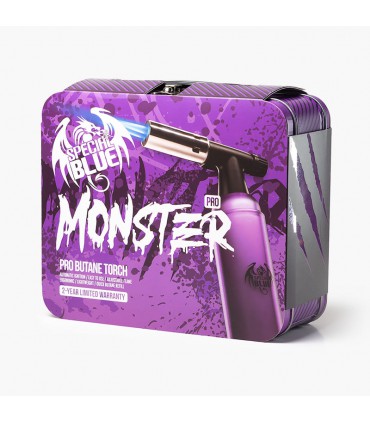 SOPLETE MONSTER PRO DOBLE LLAMA COLOR PURPLE + TOO