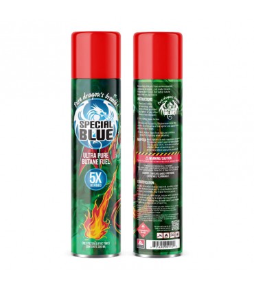 GAS BUTANO ULTRA REFINADO X5 PREMIUM SPECIAL BLUE