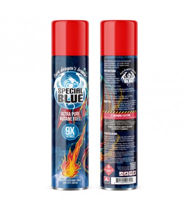 GAS BUTANO ULTRA REFINADO X9 PREMIUM SPECIAL BLUE