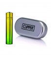 ENCENDEDORES CLIPPER METALICO GREEN GRADIENT 12UDS