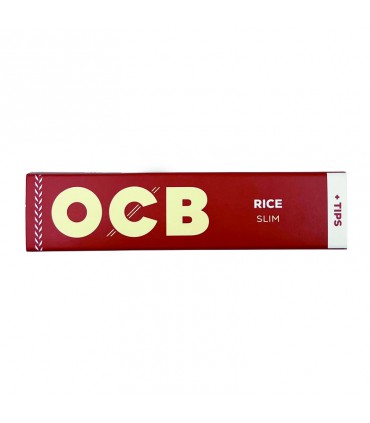 OCB PAPEL + TIPS RICE SLIM 32UDS