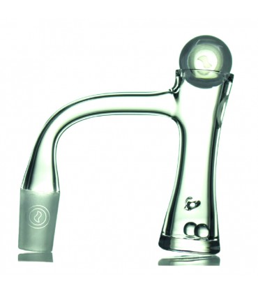 HOURGLASS BANGER SET FULL WELD 14MM CALVO GLASS