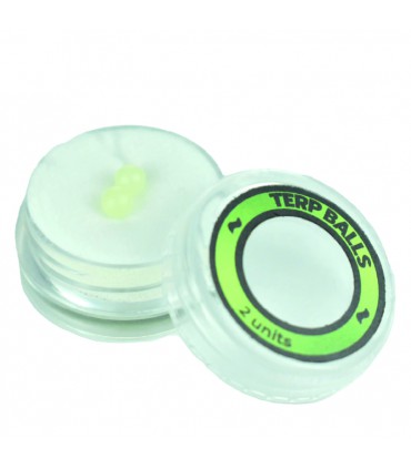 LUMINOUS TERP BALLS 4MM GREEN CALVO GLASS
