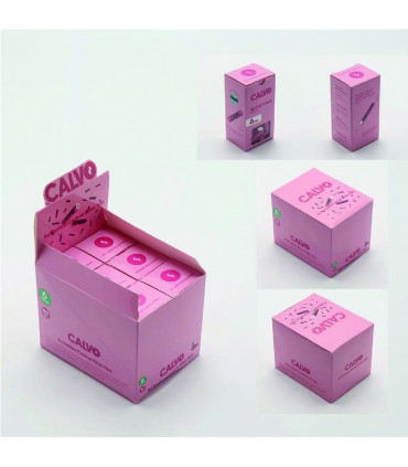 BOQUILLAS DE CARBON ACTIVO PINK 6UDS CALVO GLASS