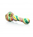 TWIST SPOON PIPE YELLOW CALVO GLASS