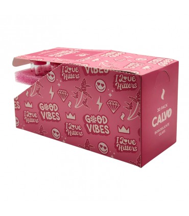 HITTER DISEÑO PINK 30UDS CALVO GLASS