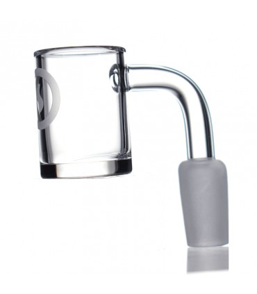 FLAT BUCKET BANGER 90° 14MM CALVO GLASS