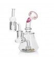 WAX SET PINK-DAB RIG+BANGER+CARB CAP CALVO GLASS