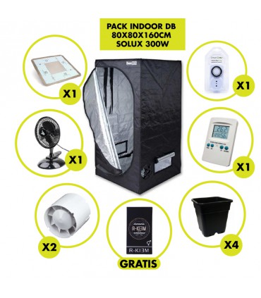 KIT INDOOR DB 80X80X160CM VANGUARD 300W