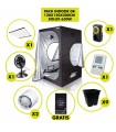 KIT INDOOR DB 120X120X200CM SOLUX 630W   W