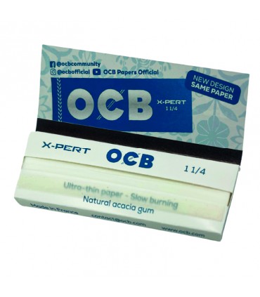 OCB PAPEL X-PERT EXTRA FINO 1 1/4 25UDS