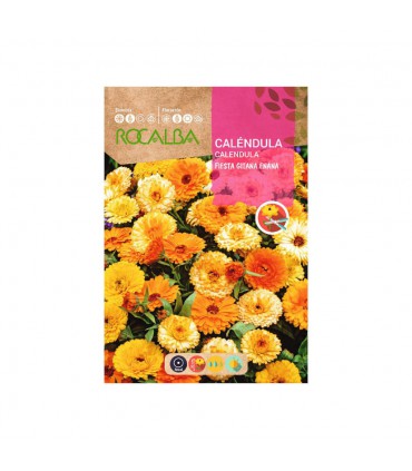 ROCALBA SEMILLA CALENDULA FIESTA GITANA ENANA 1UD