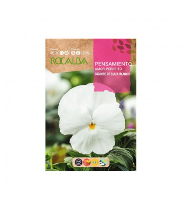 ROCALBA SEMILLA PENSAMIENTO BLANCO 1UD