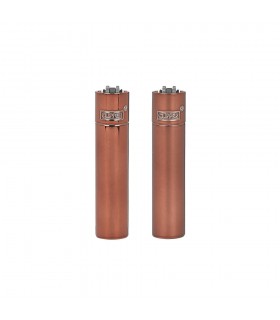 ENCENDEDORES CLIPPER METALICO VOLCANO 12UDS