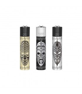 ENCENDEDORES CLIPPER METALICO TOTTEMS 12UDS
