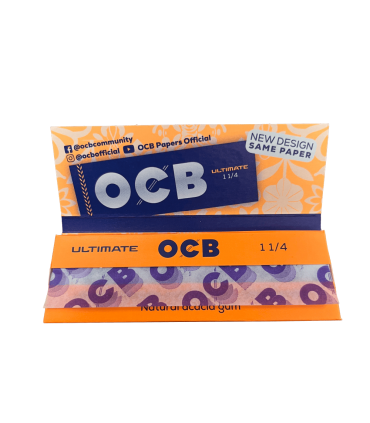 OCB PAPEL ULTIMATE 1 1/4 25UDS