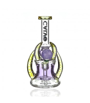 FOUR HORN RIG PURPLE 20CM CALVO GLASS