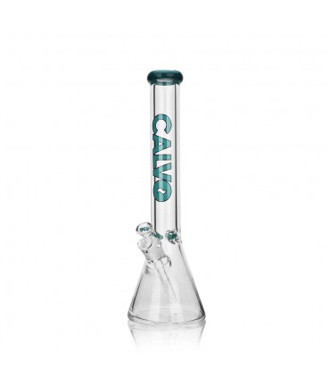 BEAKER 40CM 9MM PREMIUM BLUE CALVO GLASS
